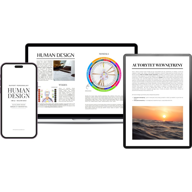 Raport Personalny Human Design [E-book] Mindfulblueprints