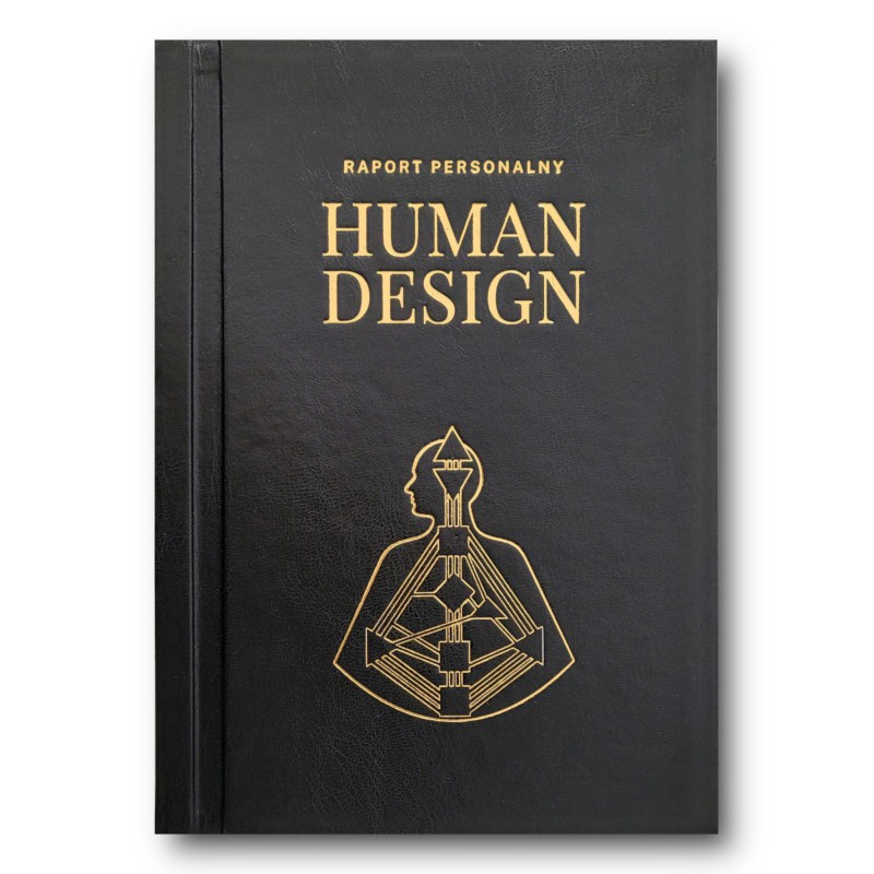 Raport Personalny Human Design: Książka w Twardej Oprawie + E-book