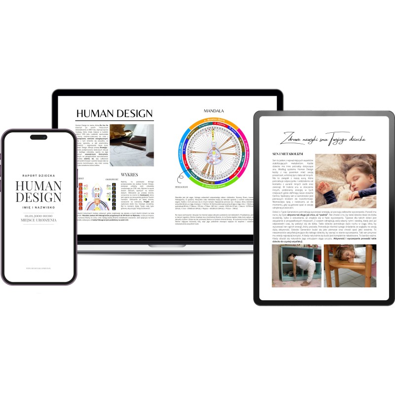Raport Dziecka Human Design [E-book] Mindfulblueprints